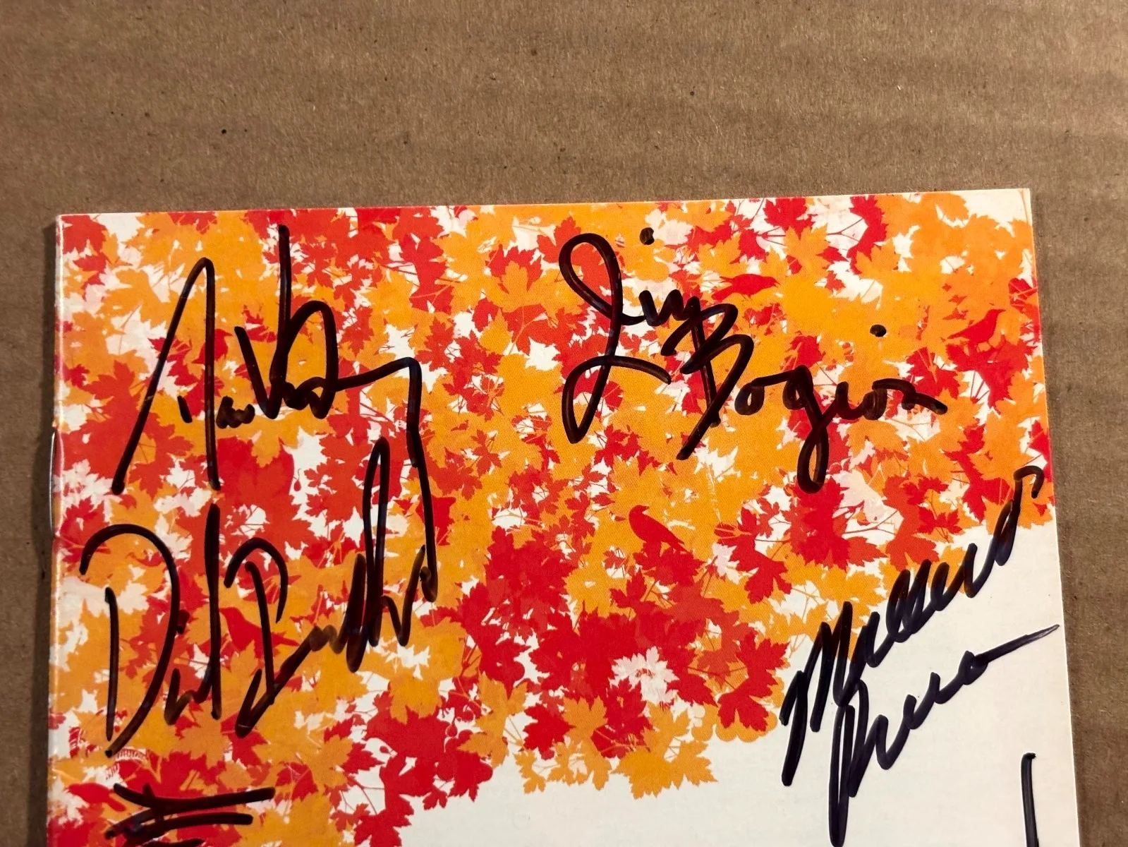 The Best of Counting Crows Autographed CD Sleeve Films About Ghosts, изображение 2