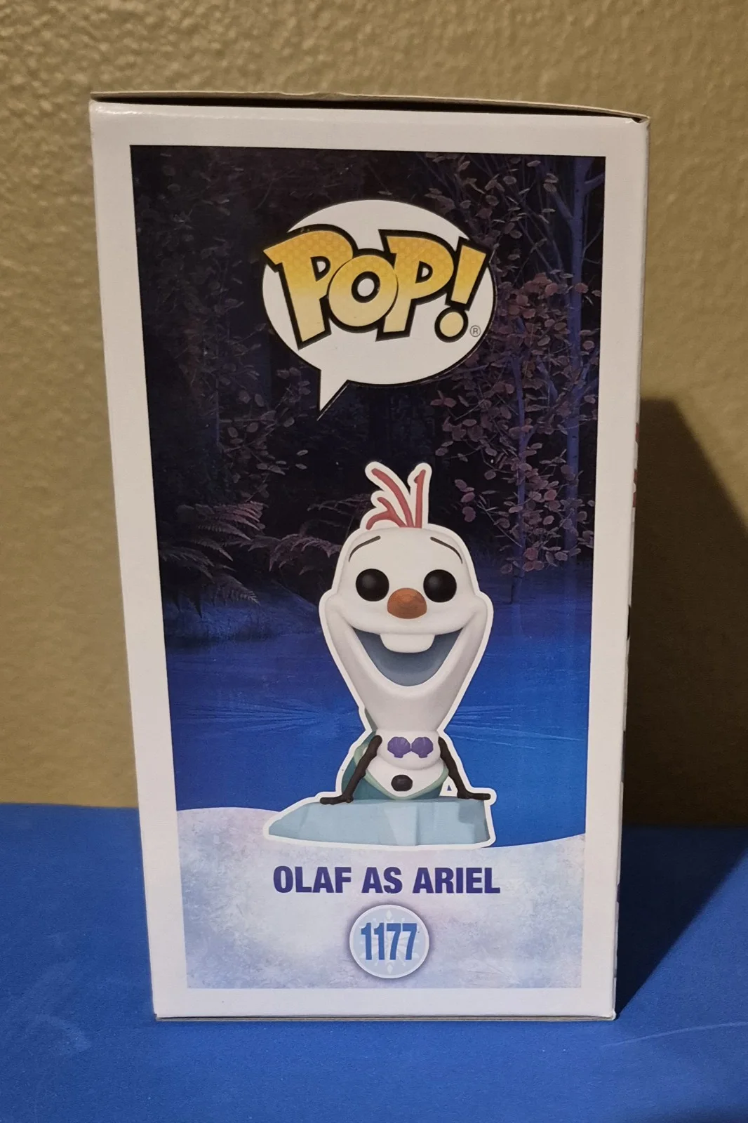 Josh Gad — JOSH GAD Signed OLAF AS ARIEL Funko Pop CELEBRITY AUTHENTICS HOLO DISNEY #1177, изображение 4