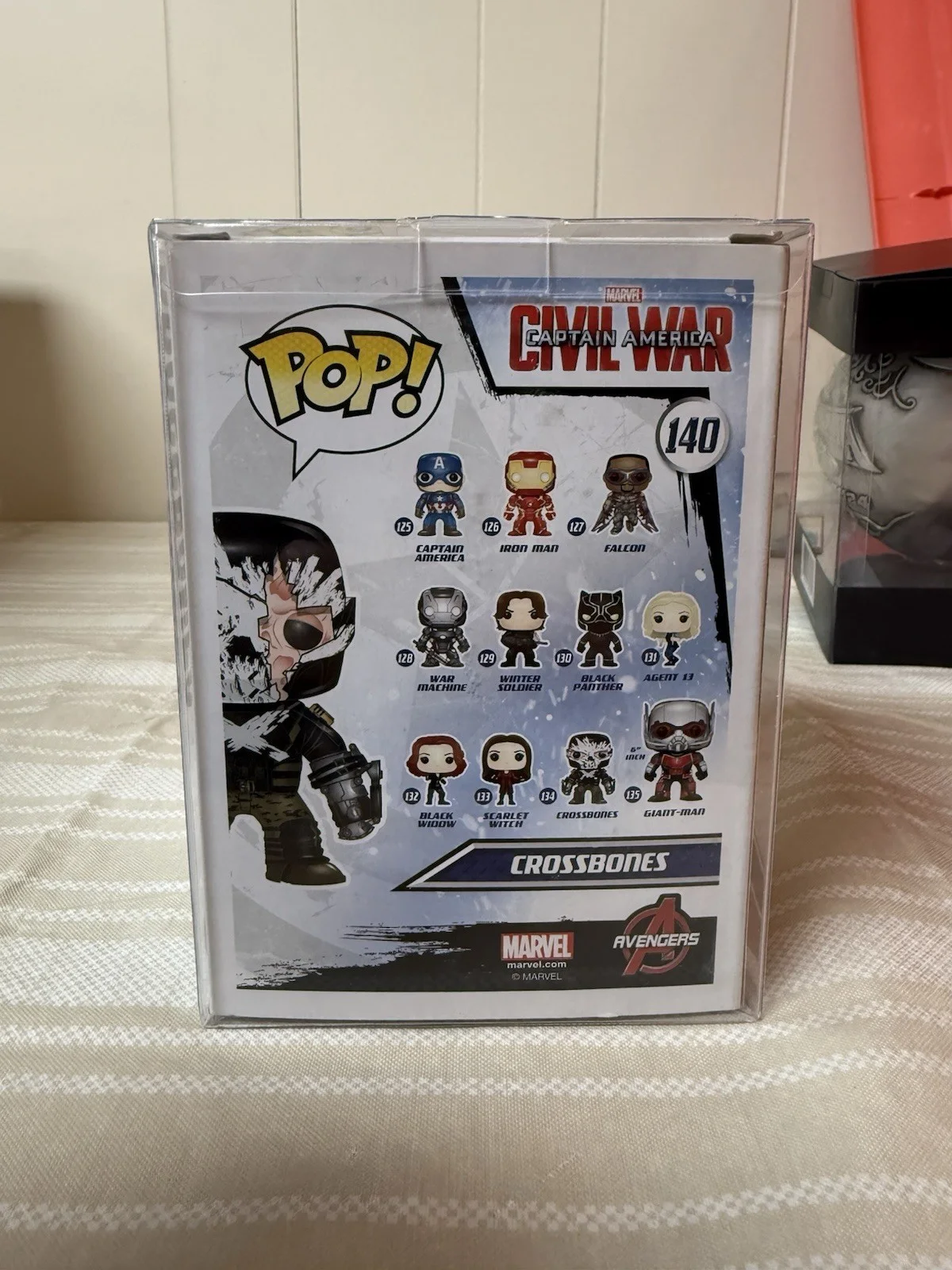 Frank Grillo — FRANK GRILLO SIGNED CROSSBONES FUNKO POP TARGET EXCL MARVEL MCU BECKETT, image 3