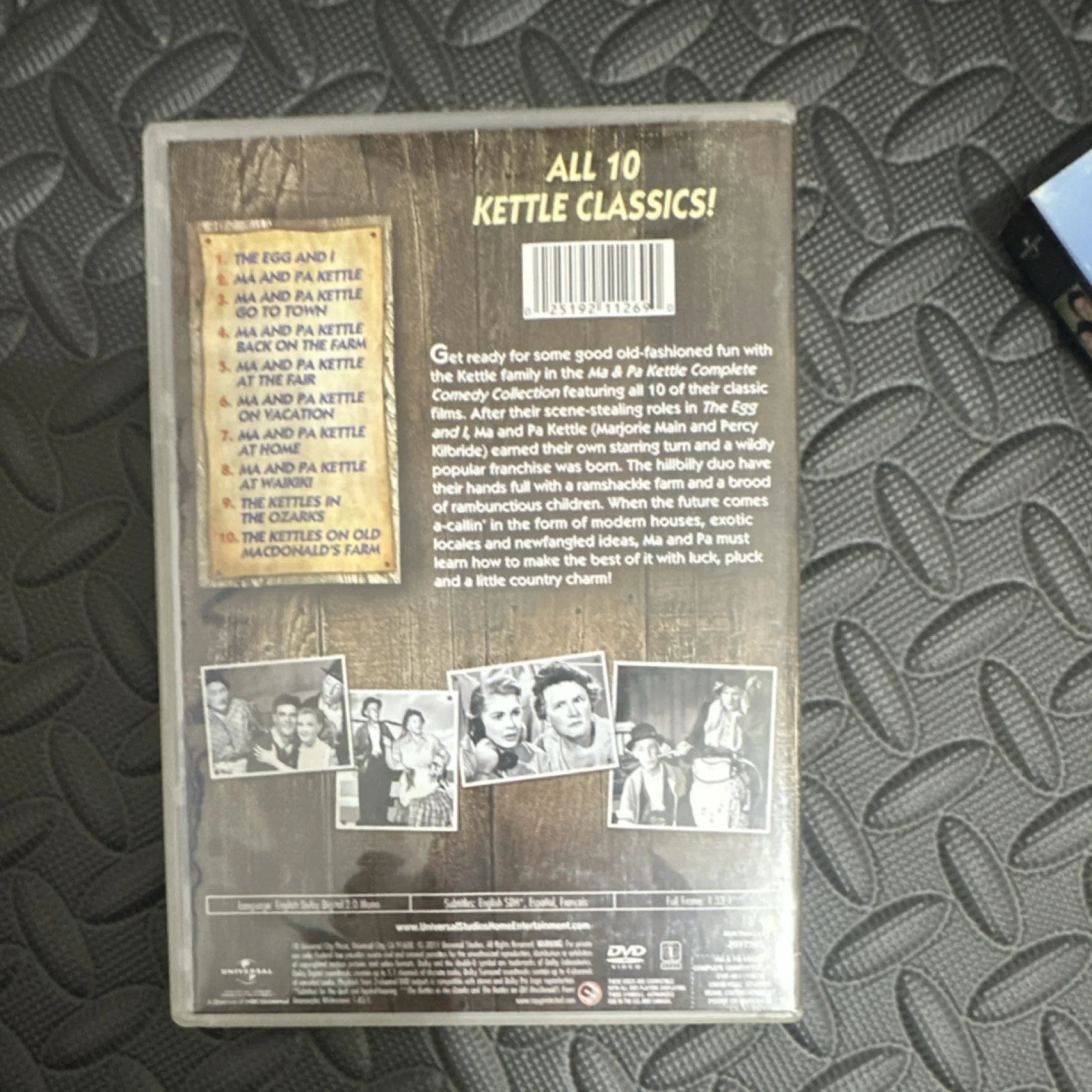Ma & Pa Kettle Complete Comedy Collection Signed Original DVD Cover, image 5