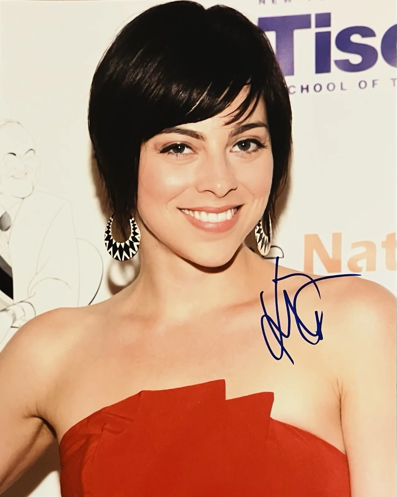 Krysta Rodriguez — Krysta Rodriguez Autographed Signed 8x10 Photo Sexy Broadway Singer/Wednesday