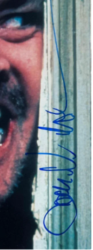 Jack Nicholson Signed 11" x 14" "The Shining" "Here's Johnny" Photo (Beckett), image 2