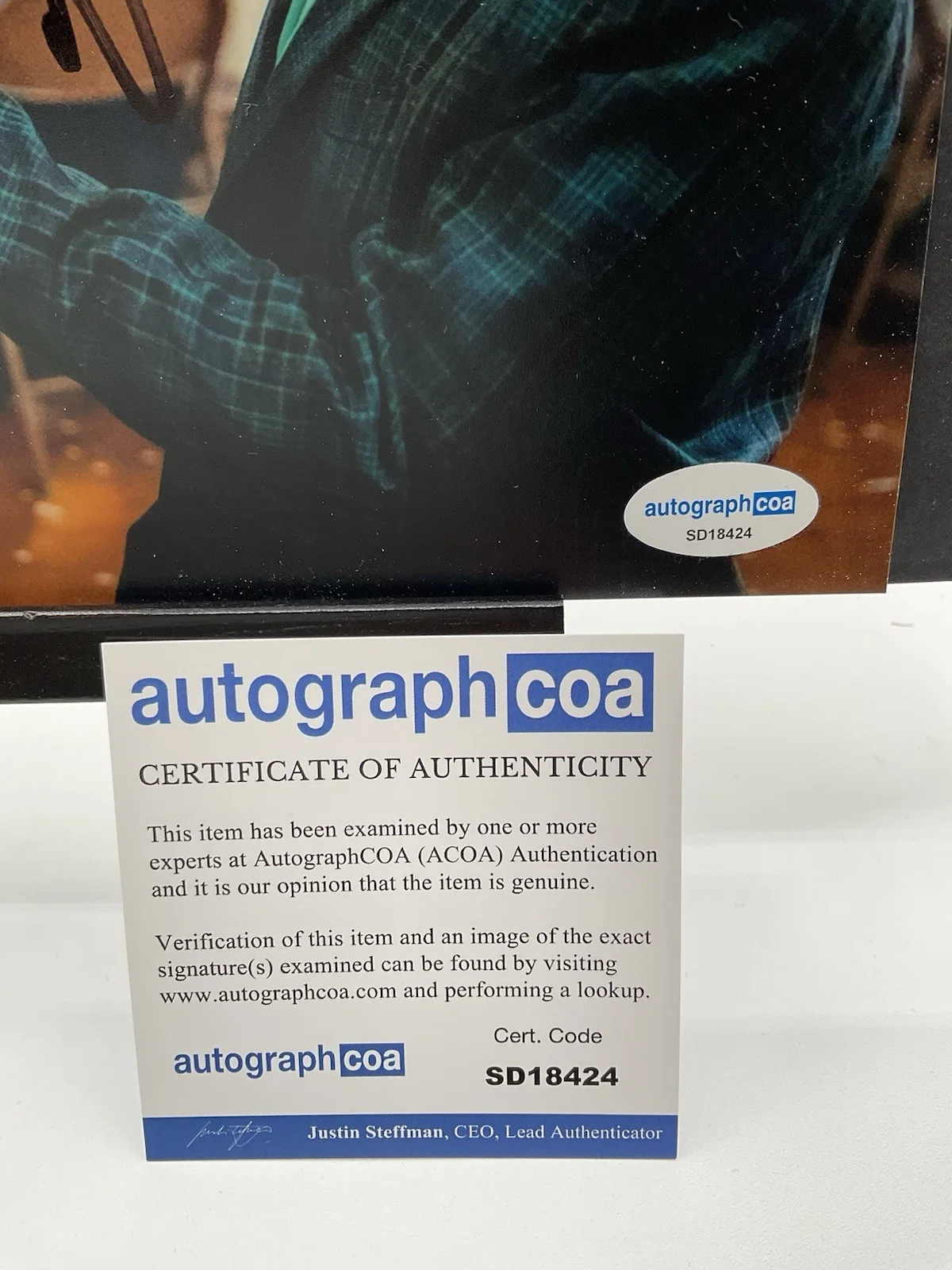 Gaten Matarazzo — Gaten Matarazzo signed 8x10 Stranger Things signed 8x10 ACOA autographed photo, image 3