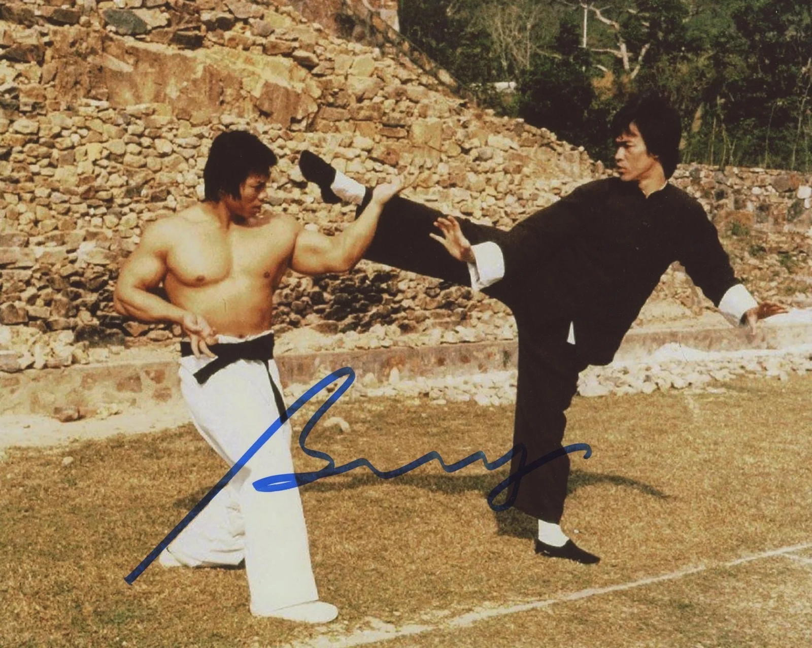 Bolo Yeung — Bolo Yeung "Enter the Dragon" AUTOGRAPH Signed Autographed 8x10 Photo S ACOA, image 2