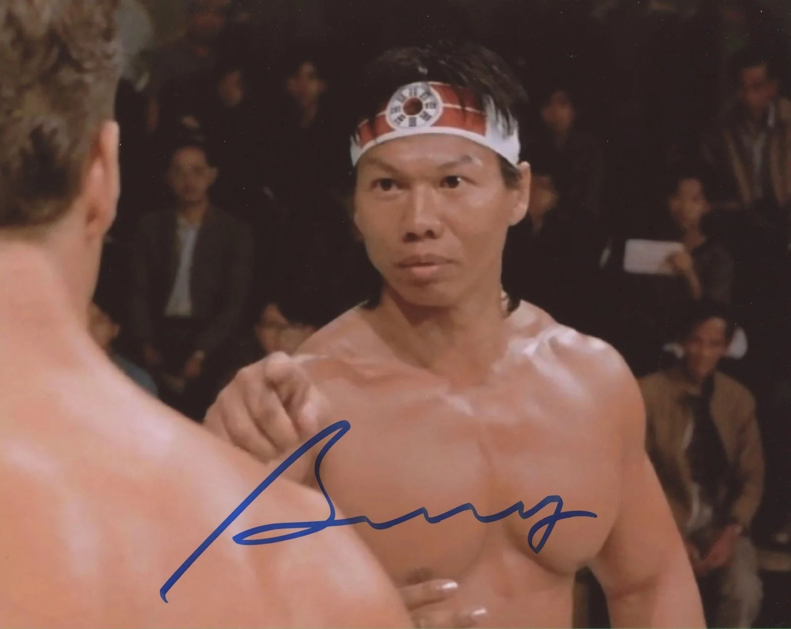 Bolo Yeung — Bolo Yeung "Bloodsport" AUTOGRAPH Signed 'Chong Li' 8x10 Photo L ACOA, изображение 2