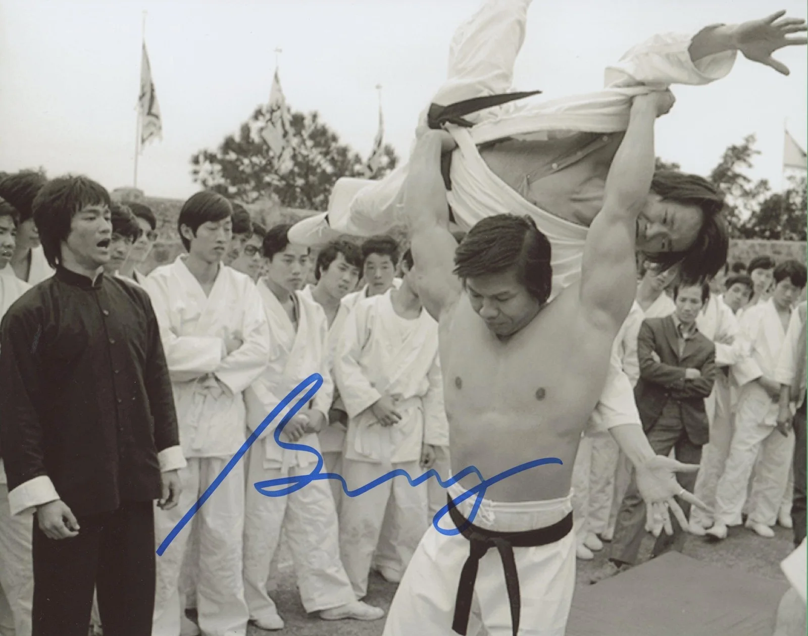 Bolo Yeung — Bolo Yeung "Enter the Dragon" AUTOGRAPH Signed Autographed 8x10 Photo M ACOA, image 2