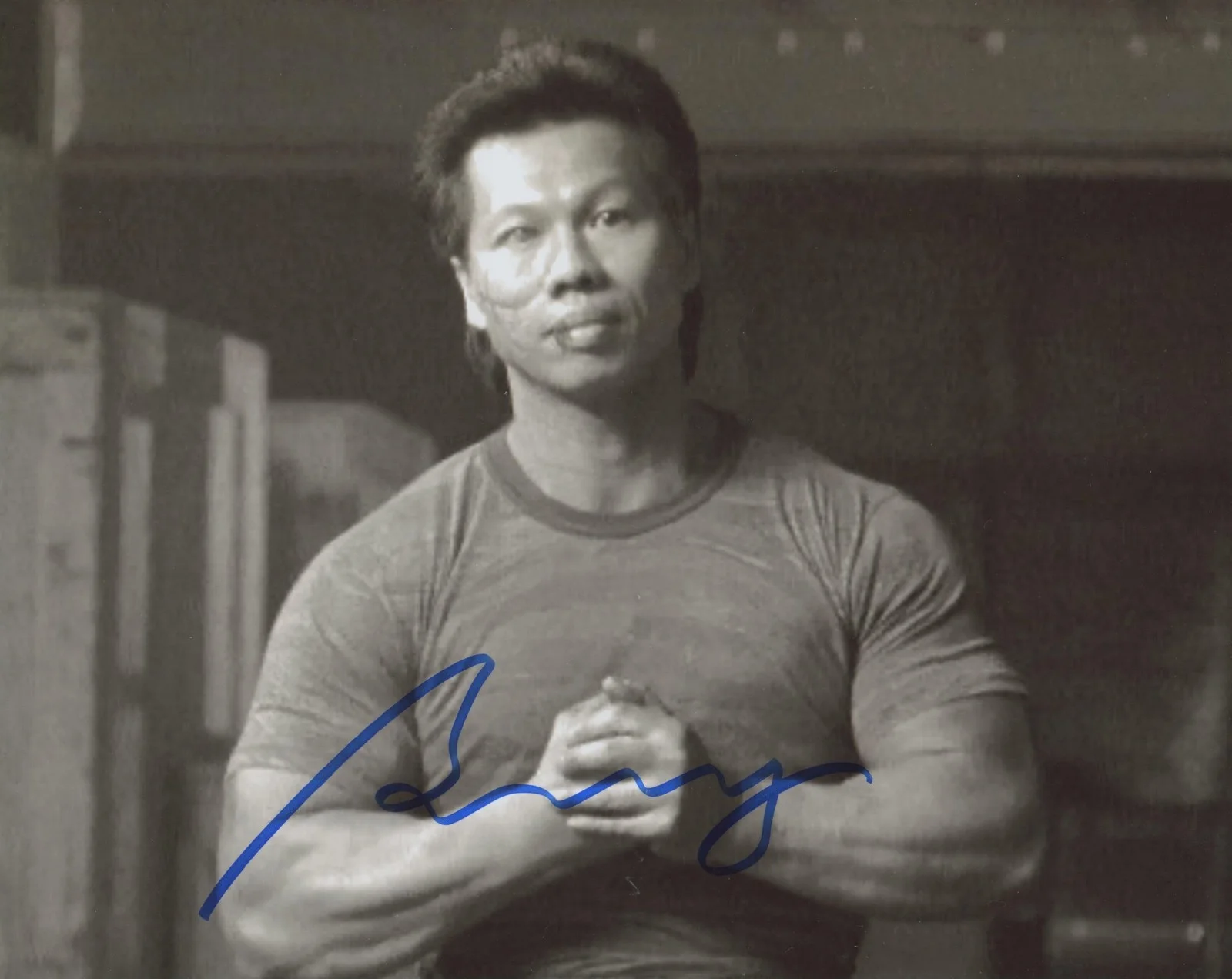 Bolo Yeung — Bolo Yeung "Bloodsport" AUTOGRAPH Signed 'Chong Li' 8x10 Photo G ACOA, изображение 2