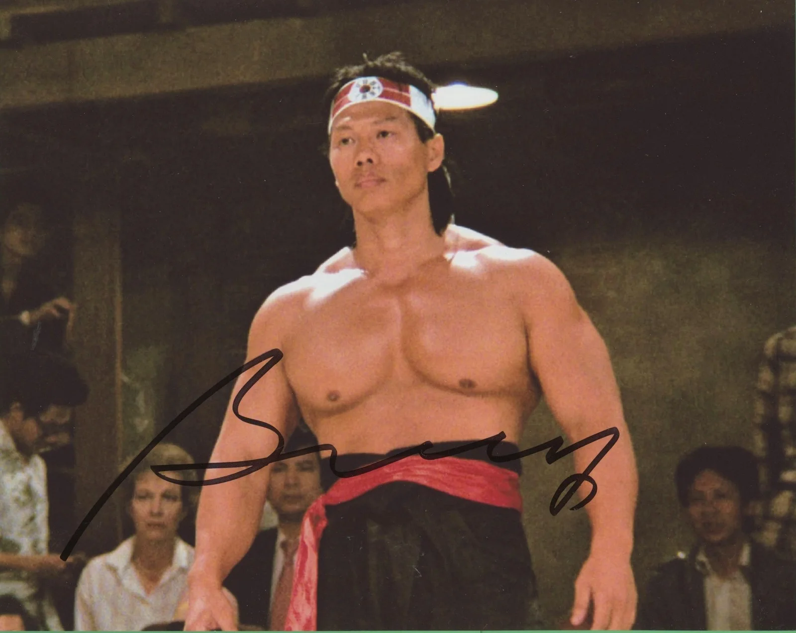 Bolo Yeung — Bolo Yeung "Bloodsport" AUTOGRAPH Signed 'Chong Li' 8x10 Photo B ACOA, изображение 2