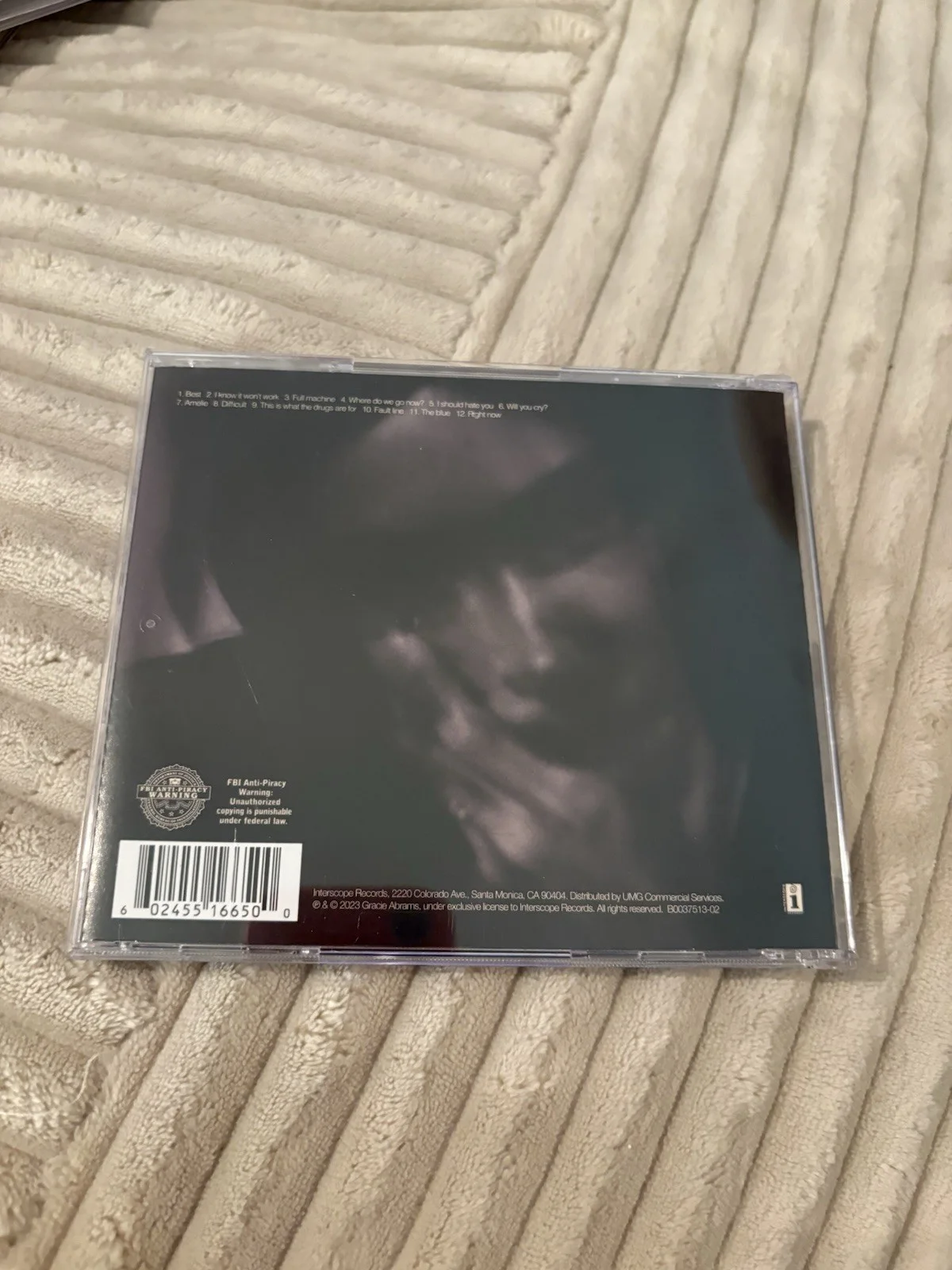 Gracie Abrams SIGNED Good Riddance CD, image 4