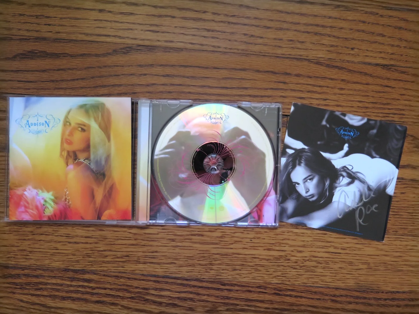 SIGNED by ADDISON RAE | ADDISON | CD + SIGNED ART CARD | Sold Out, image 2
