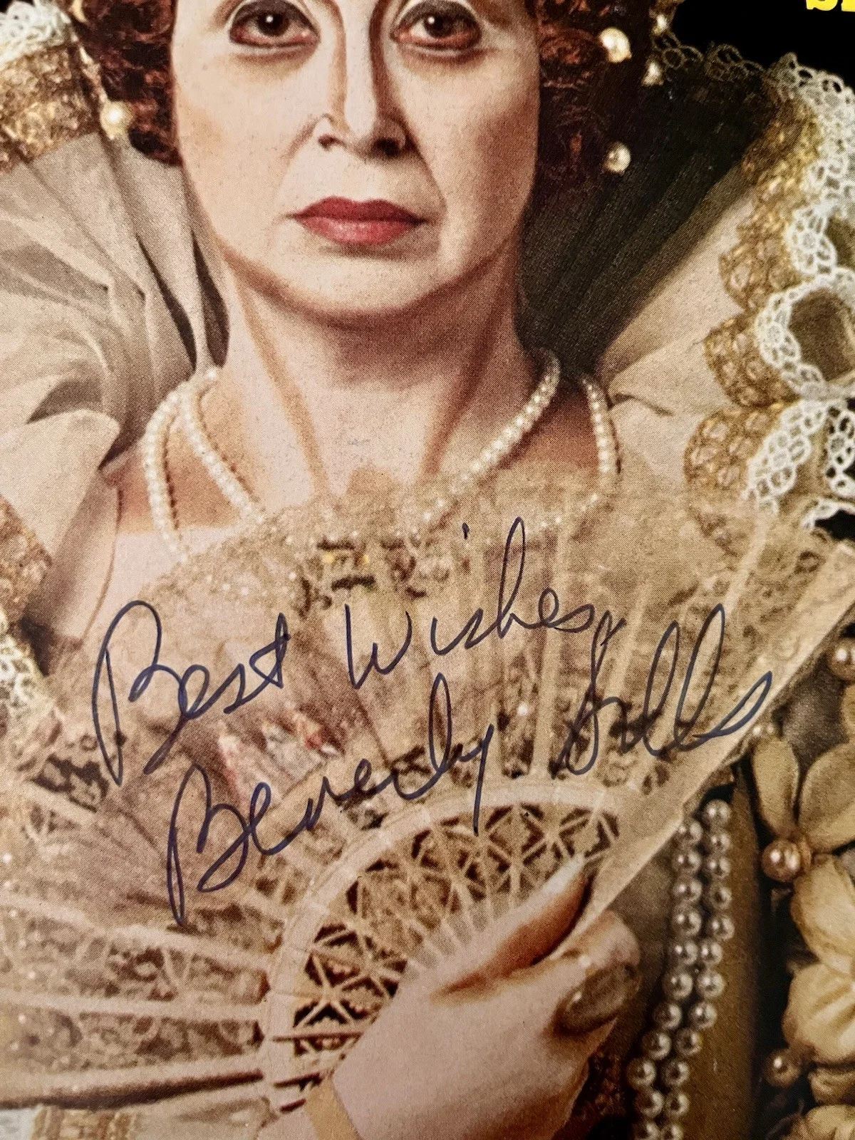 Beverly Sills Autographed Time Magazine Cover Unpersonalized Opera, image 2