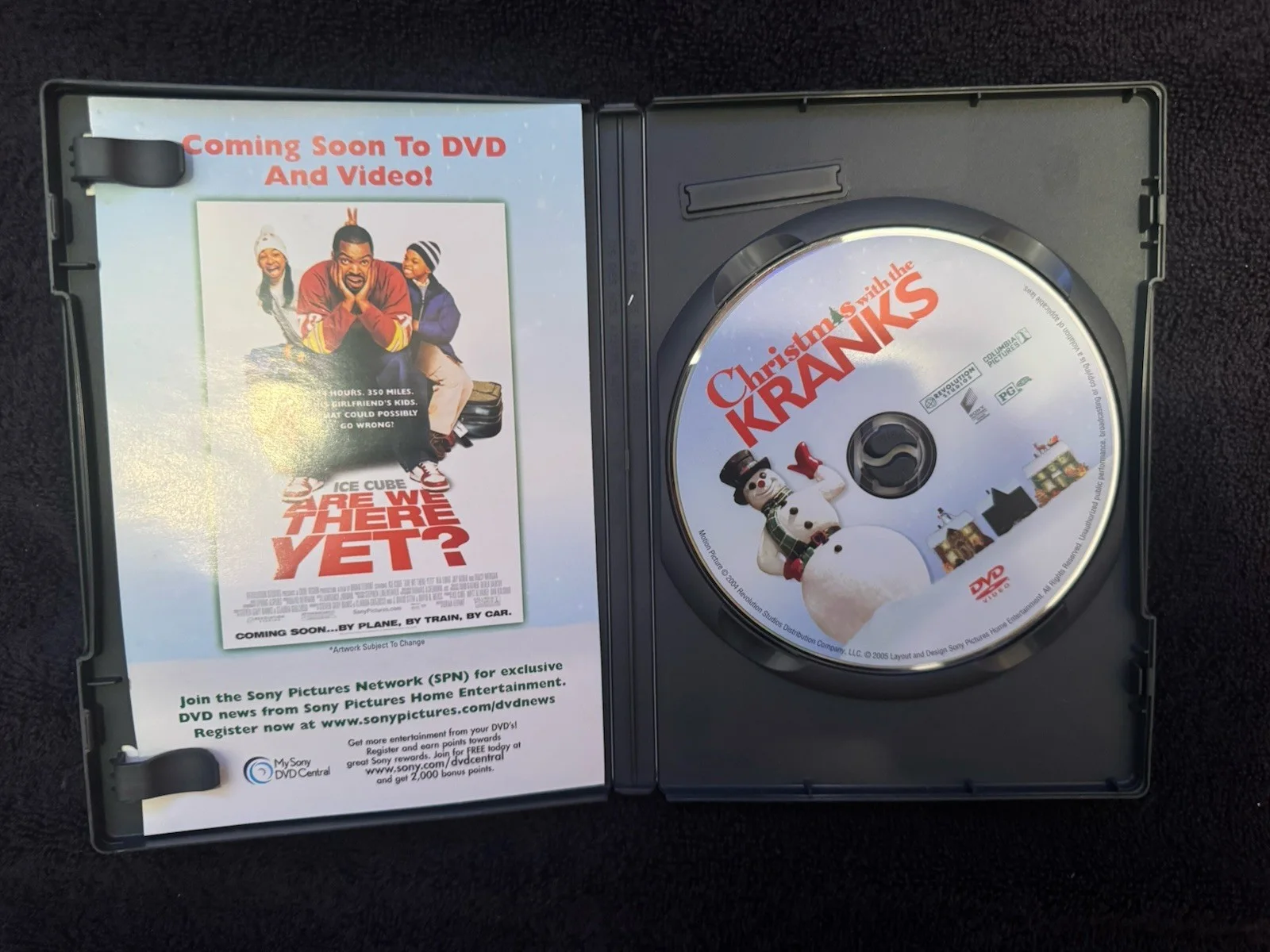 Dan Aykroyd — Dan Aykroyd SIGNED AUTOGRAPHED Christmas With The Kranks DVD Cover, image 2
