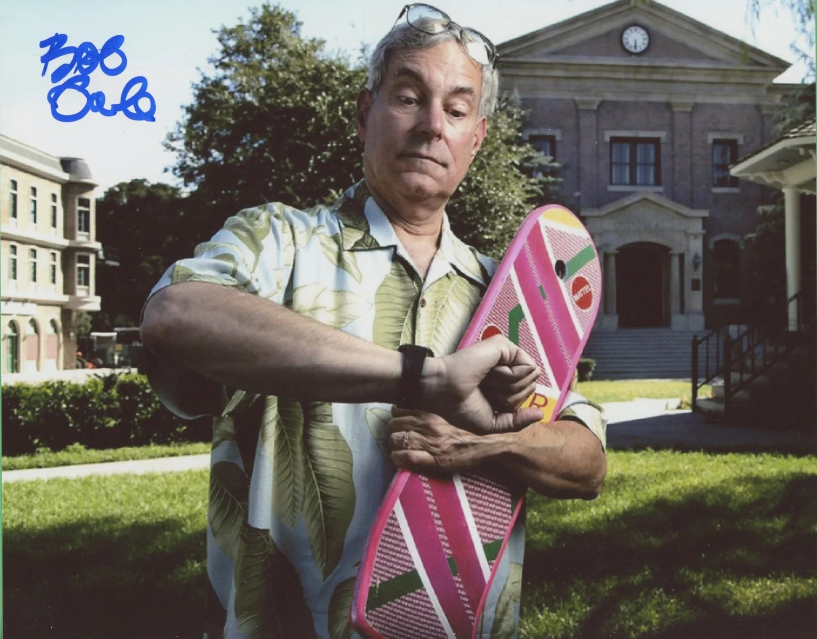 Bob Gale — Bob Gale "Back to the Future" Screenwriter AUTOGRAPH Signed 8x10 Photo P ACOA, изображение 2