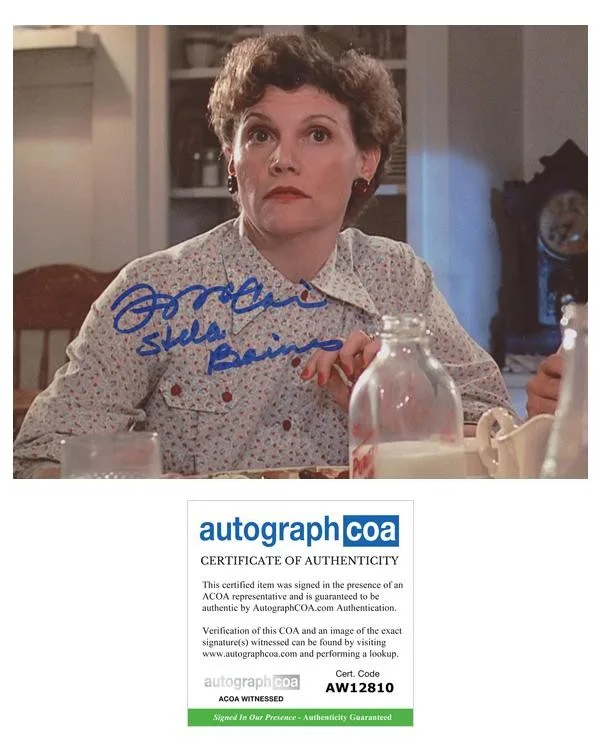 Frances Lee McCain — Frances Lee McCain "Back to the Future" SIGNED 'Stella Baines' 8x10 Photo G