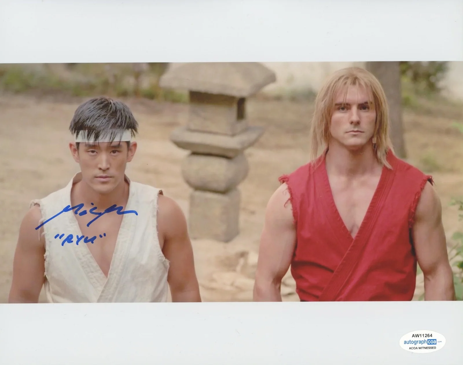 Mike Moh — Mike Moh "Street Fighter: Assassin's Fist" AUTOGRAPH Signed 'Ryu' 8x10 Photo J, изображение 2