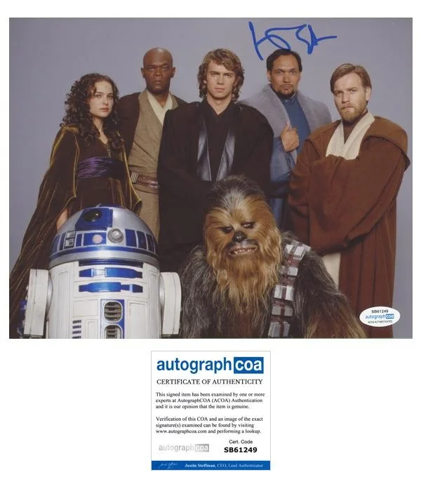 Jimmy Smits — Jimmy Smits "Star Wars" AUTOGRAPH Signed 'Senator Bail Organa' 8x10 Photo ACOA