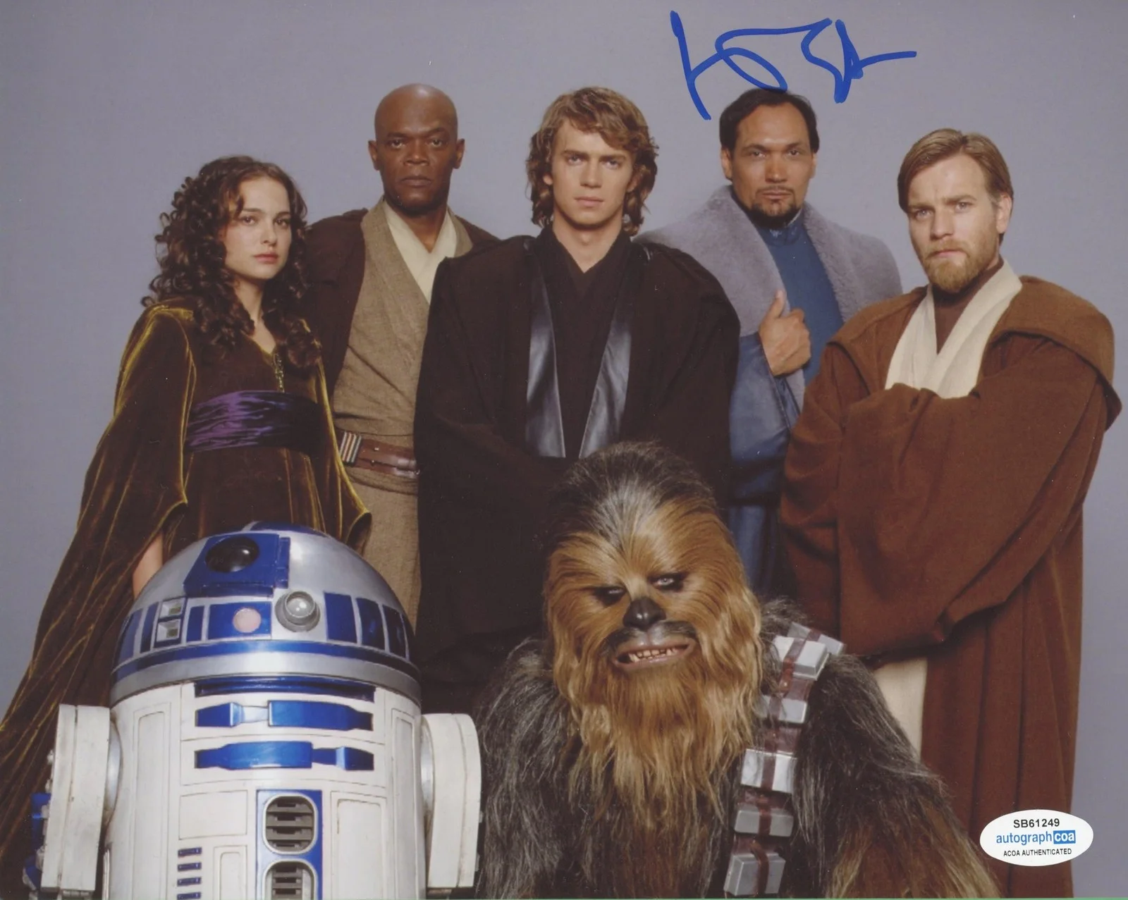 Jimmy Smits — Jimmy Smits "Star Wars" AUTOGRAPH Signed 'Senator Bail Organa' 8x10 Photo ACOA, image 2