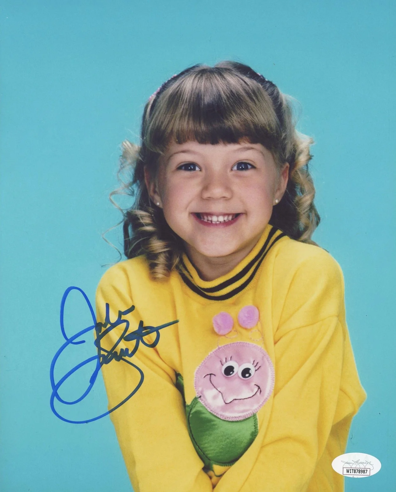 Jodie Sweetin — Jodie Sweetin "Full House" AUTOGRAPH Signed 'Stephanie Tanner' 8x10 Photo JSA