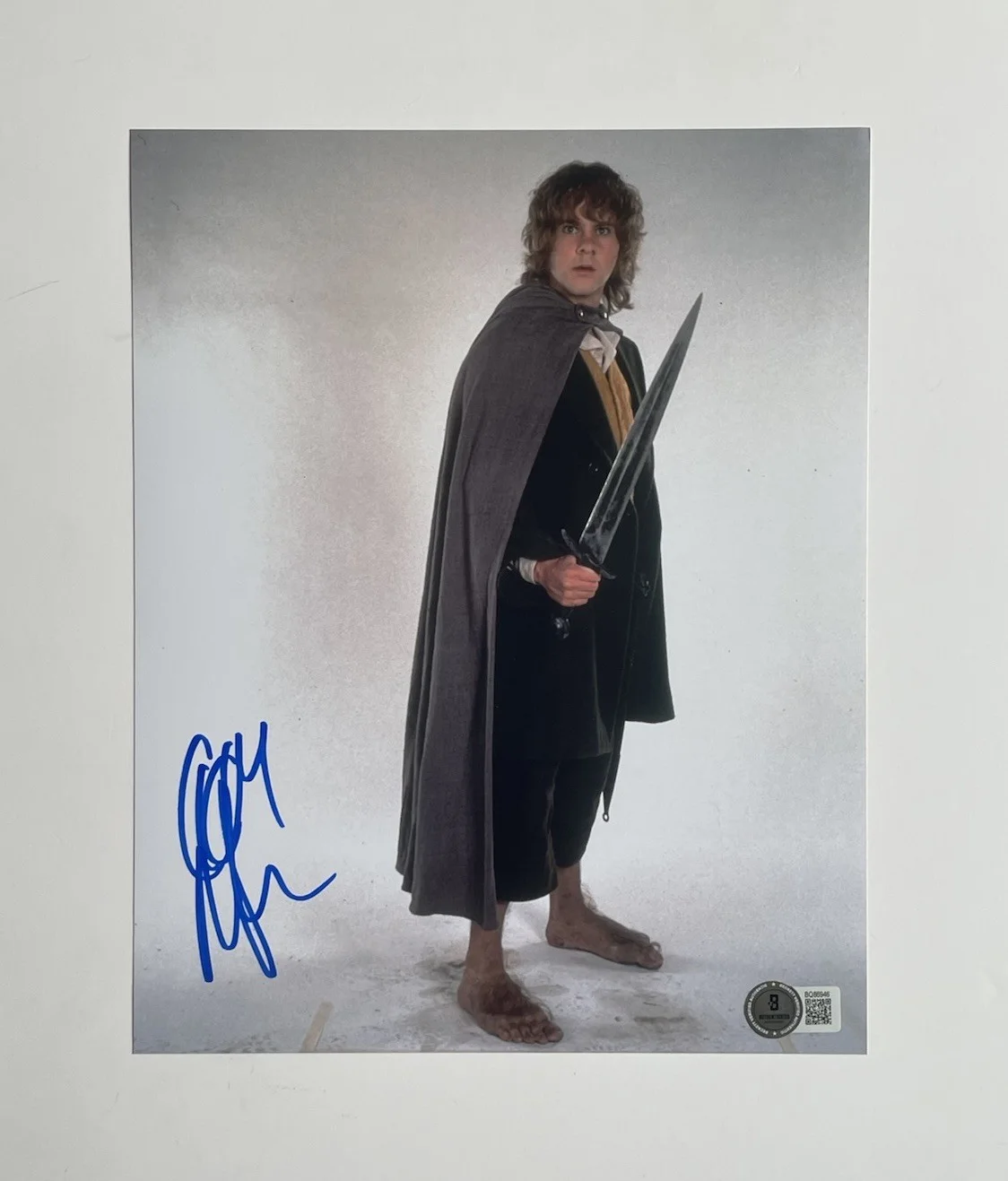 Dominic Monaghan — Dominic Monaghan Signed 8x10 Photo Beckett COA Actor Lord Of The Rings Merry