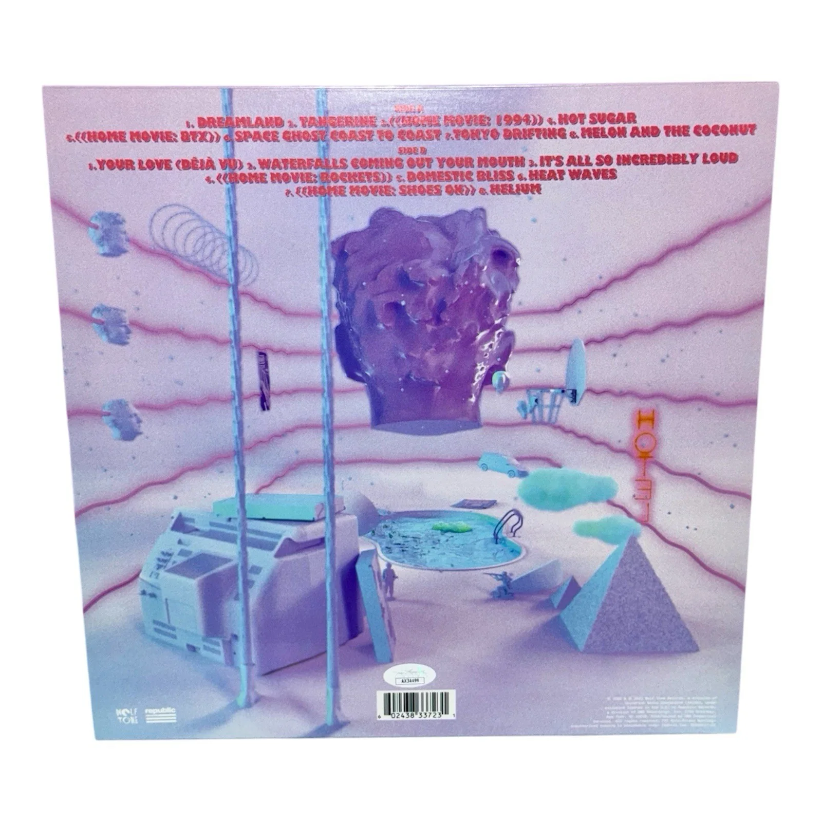 Glass Animals Dreamland Signed Autographed Vinyl JSA COA, image 4