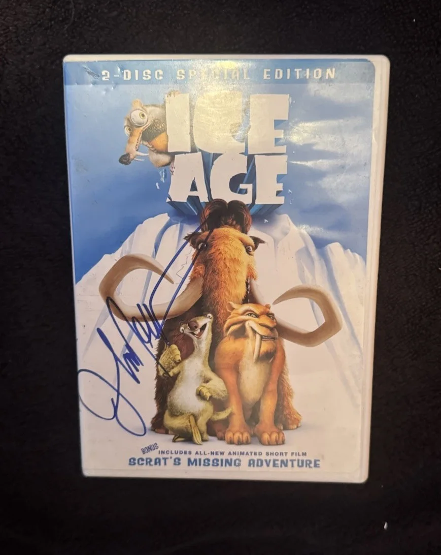 John Leguizamo — John Leguizamo SIGNED AUTOGRAPHED Ice Age DVD Cover 2 Discs Special Edition Mint