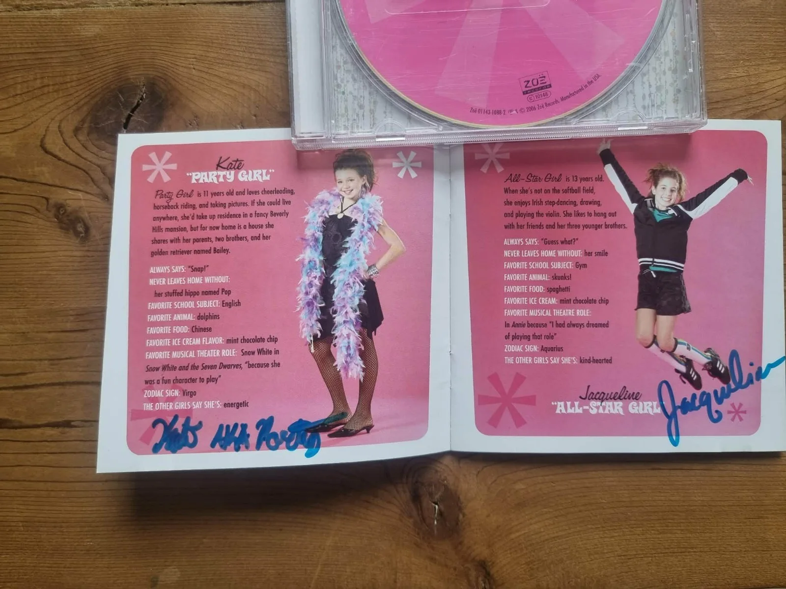 Girl Authority – 'Girl Authority' SIGNED CD! [2006] *Multi Signed*, image 2