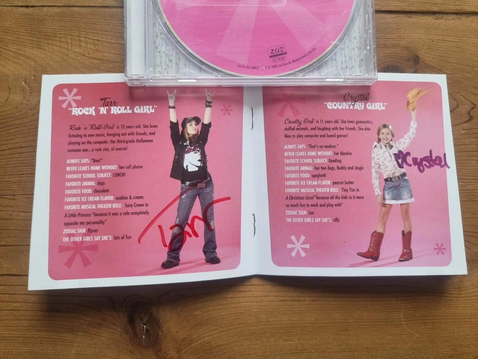 Girl Authority – 'Girl Authority' SIGNED CD! [2006] *Multi Signed*, image 3