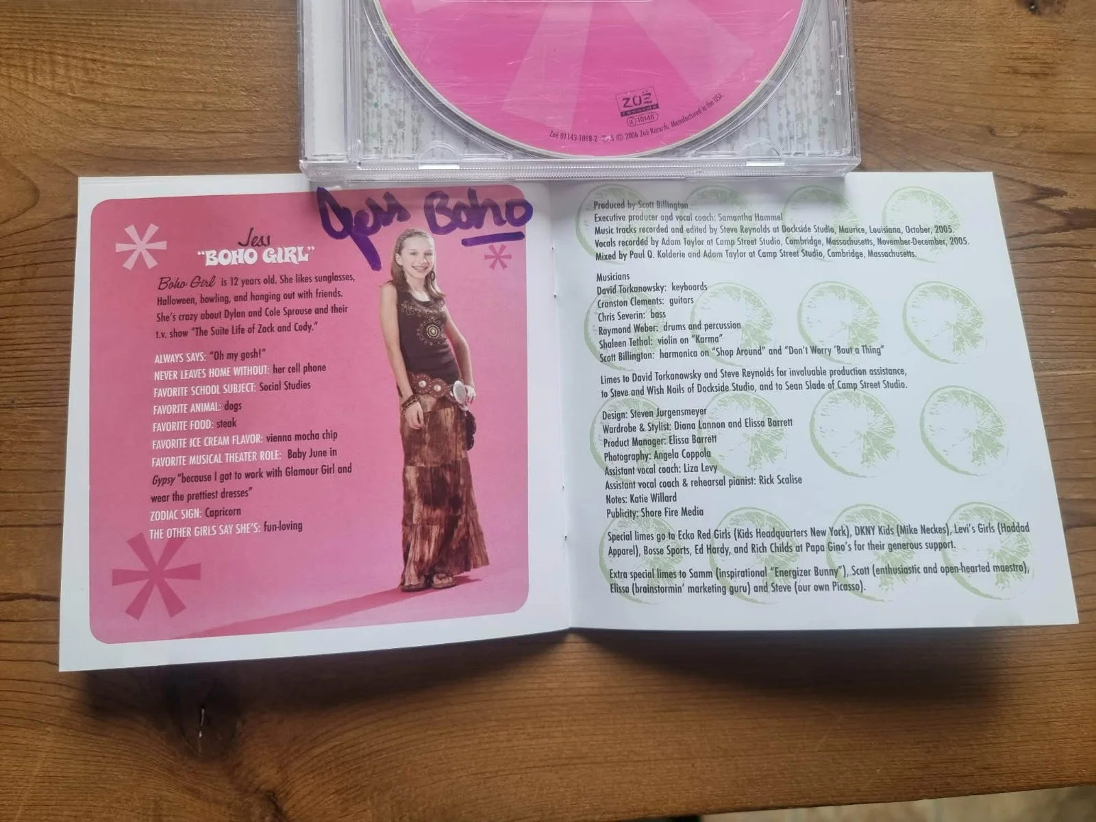 Girl Authority – 'Girl Authority' SIGNED CD! [2006] *Multi Signed*, image 5