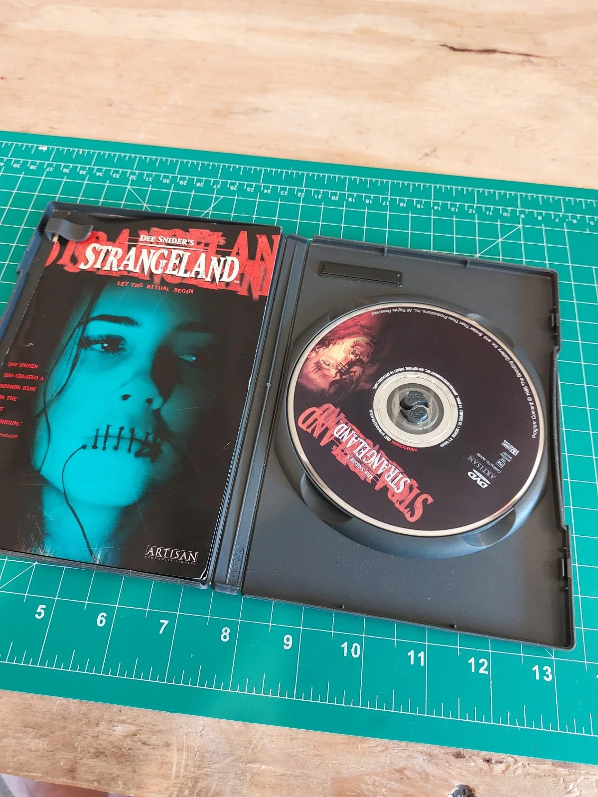 Twisted Sister Rock Legend Dee Snider Signed Autographed Strangeland Dvd, изображение 4