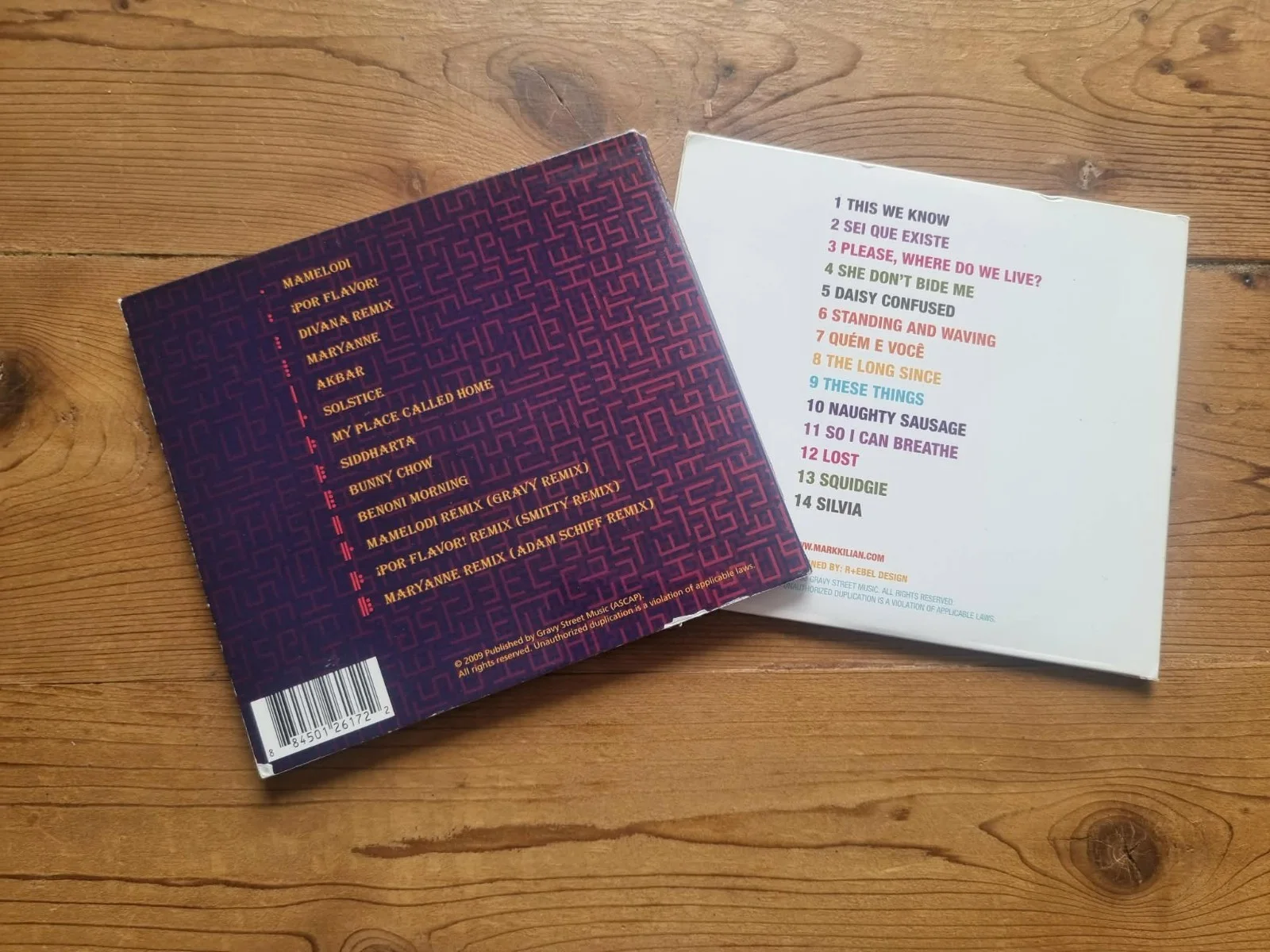 The Gravy Street - 'Daisy Confused' + 'Touring Cinema' SIGNED CDs! *Mark Kilian*, изображение 5