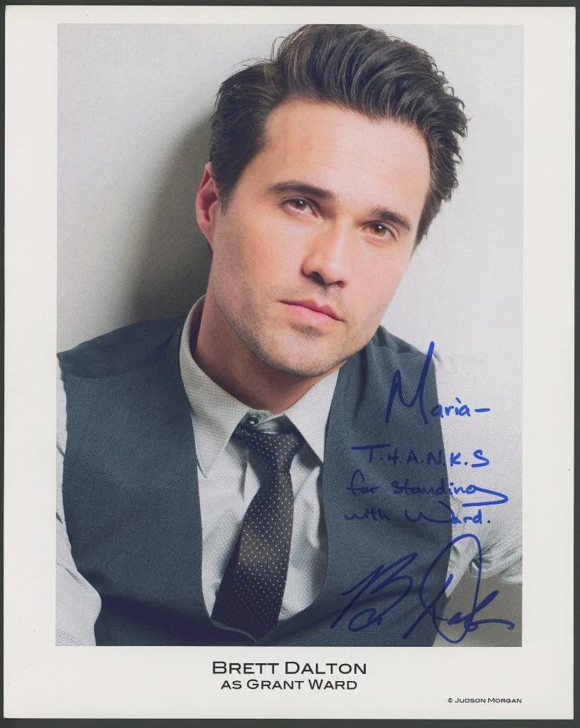 Brett Dalton — BRETT DALTON signed 8x10 photo | "Hive" actor - autograph