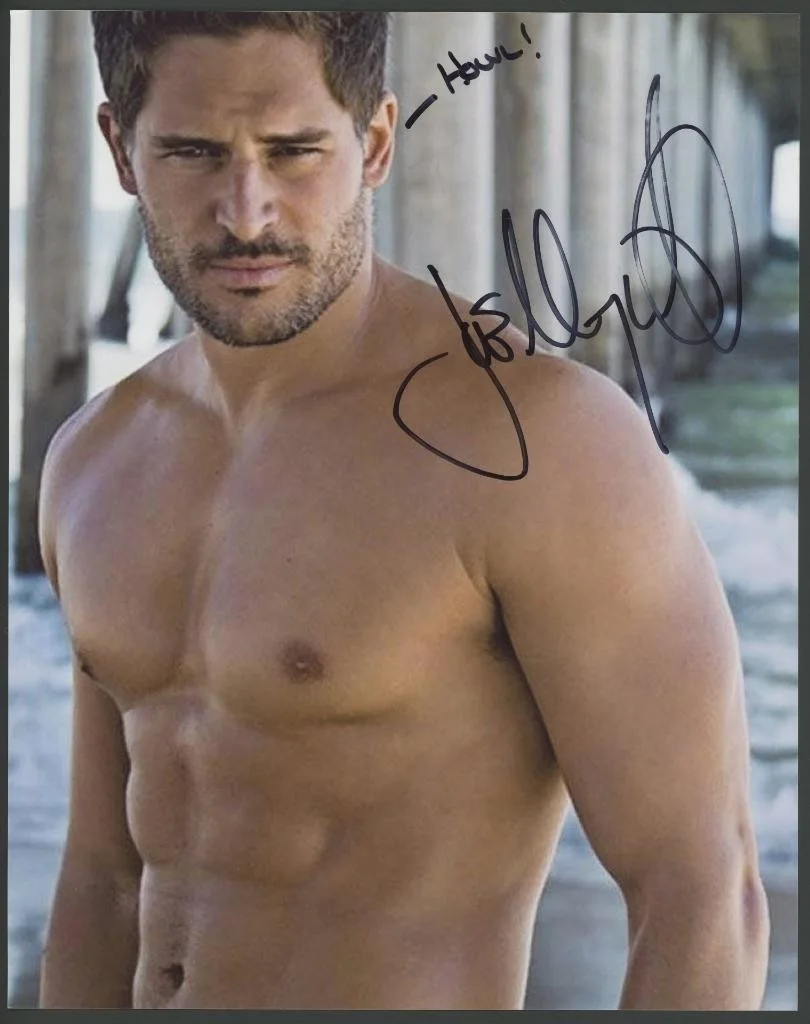 Joe Manganiello — JOE MANGANIELLO signed 8x10 photo | "True Blood" actor - autograph