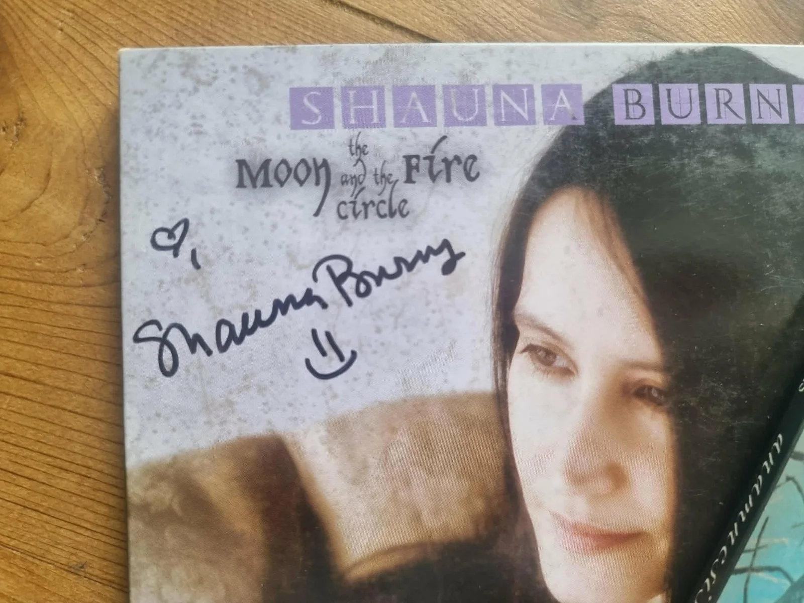 Shauna Burns - 'Anamnesis' + 'The Moon And The Fire Circle' SIGNED CDs! LOT SALE, image 2