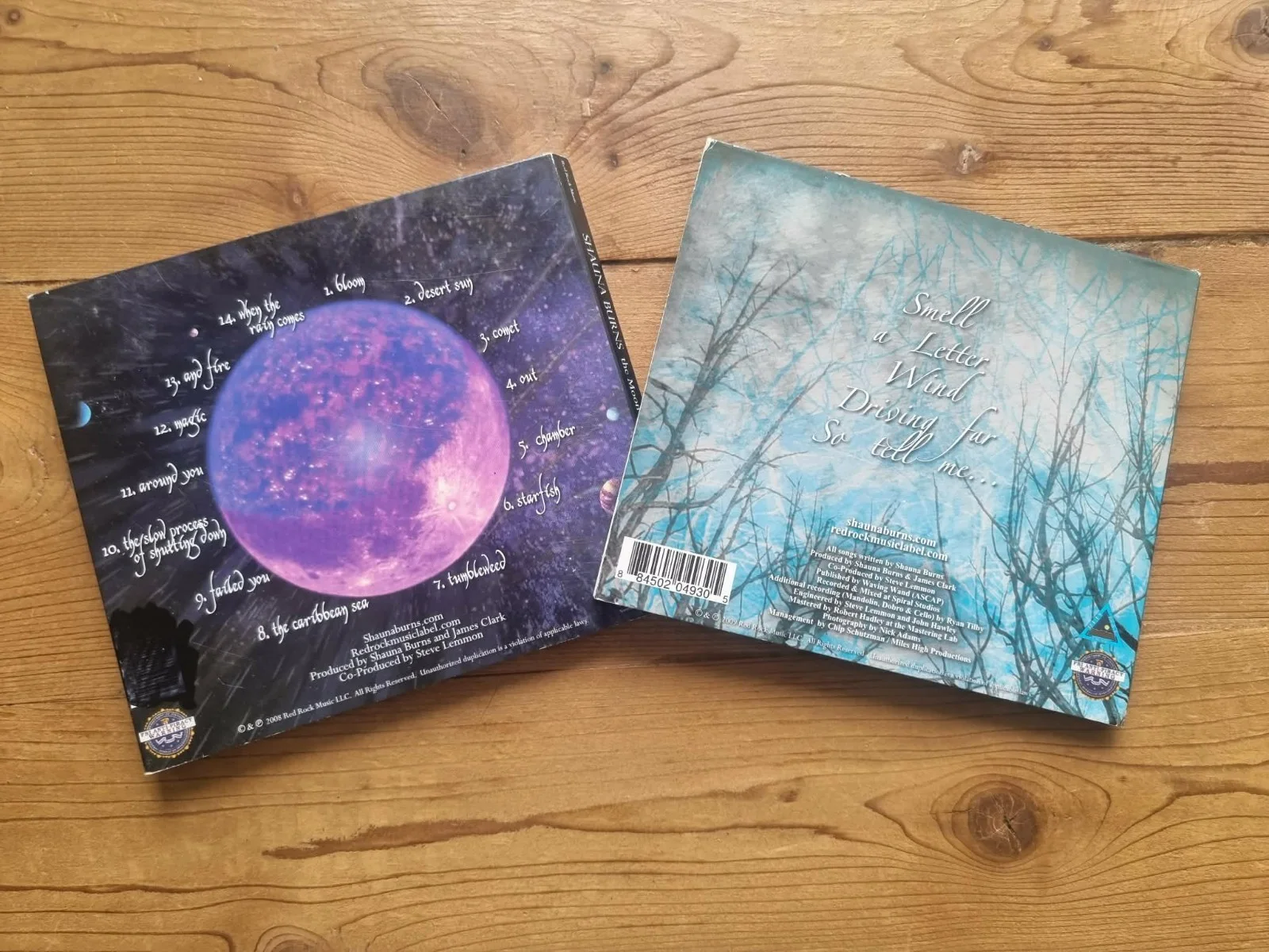 Shauna Burns - 'Anamnesis' + 'The Moon And The Fire Circle' SIGNED CDs! LOT SALE, image 4