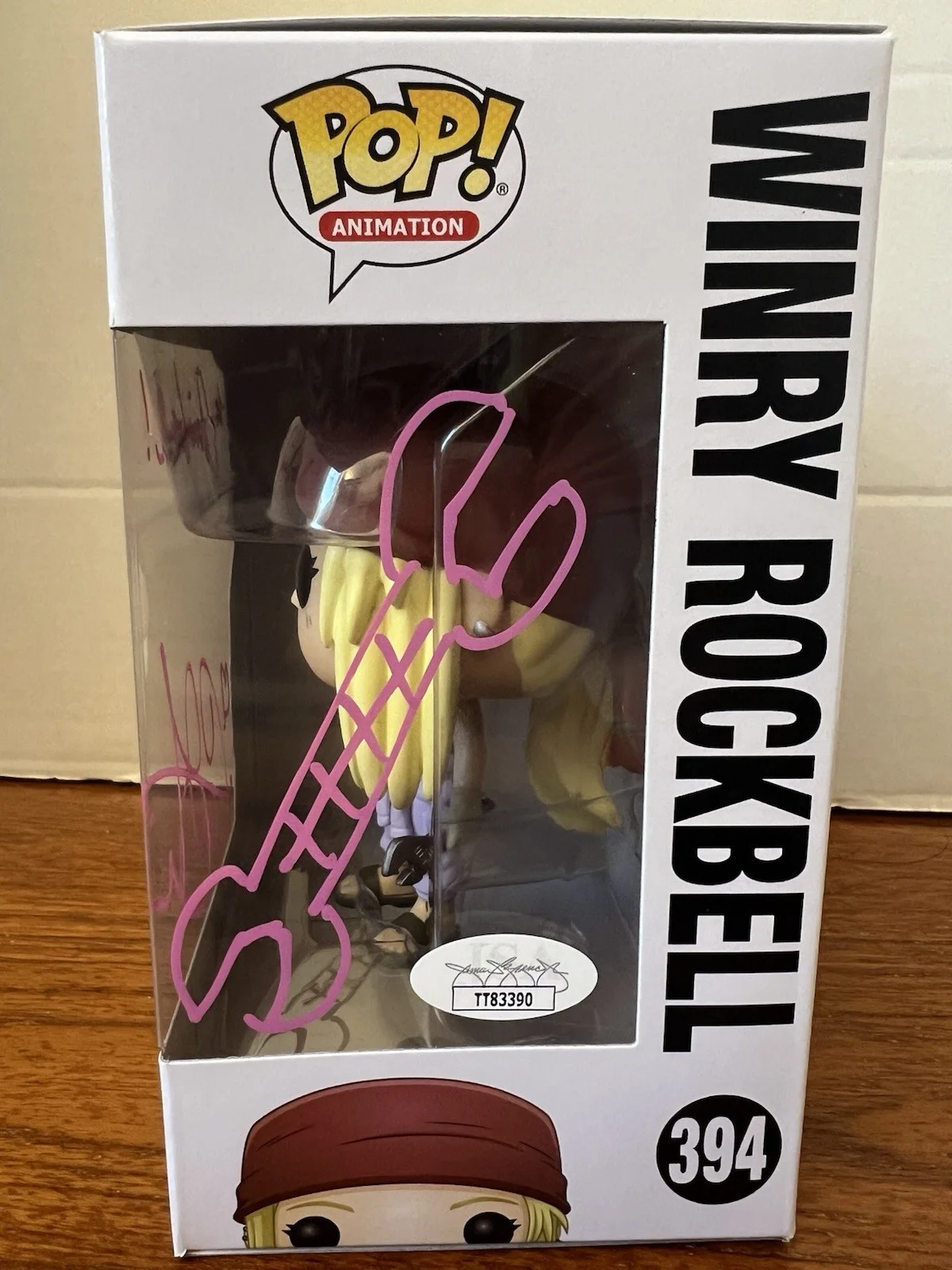 Caitlan Glass — Caitlan Glass Signed Funko Winry Rockbell Full Metal Alchemist FMA JSA COA, изображение 4