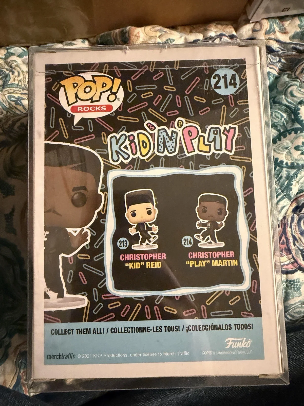 Christopher KID Reid Christopher PLAY Martin — Christopher Play Martin Signed Funko Pop 7BAP 150 PCS JSA COA, image 3