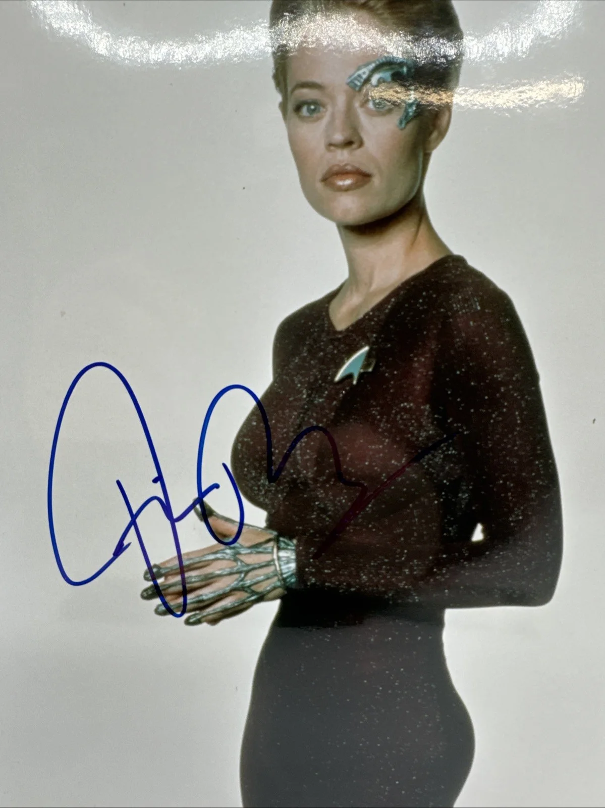 Jeri Ryan — Jeri Ryan autographed signed 8x10 photo COA, image 2