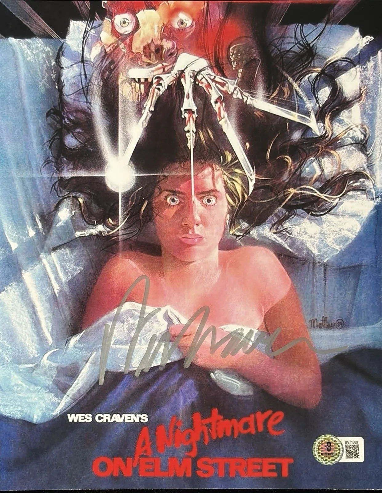 Wes Craven — Wes Craven Signed 8x10 Photo BAS Beckett COA Autograph Horror A Nightmare On Elm