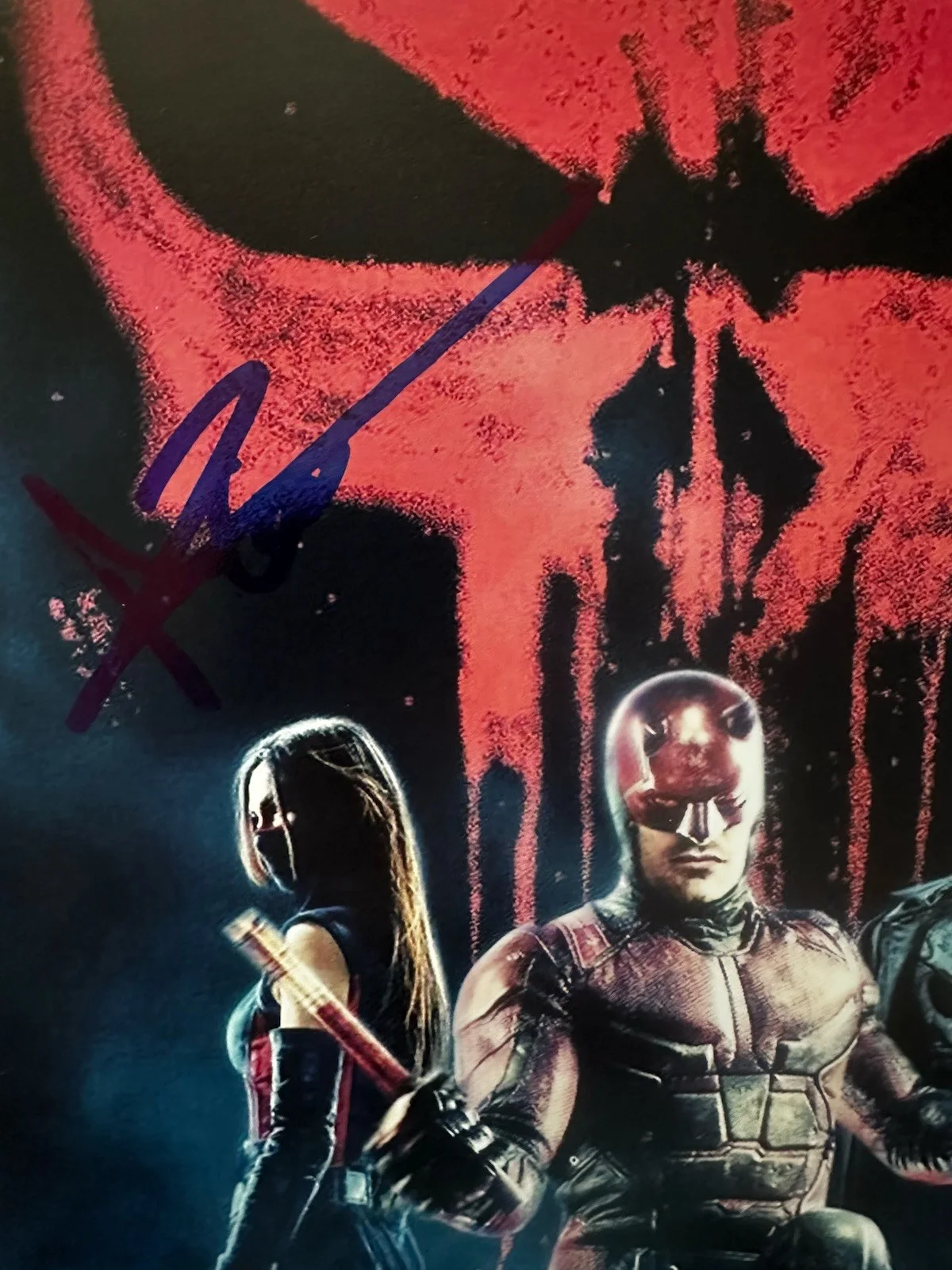 charlie cox — Charlie Cox signed Marvel Daredevil 8x10 photo In Person. Proof. Avengers, image 2