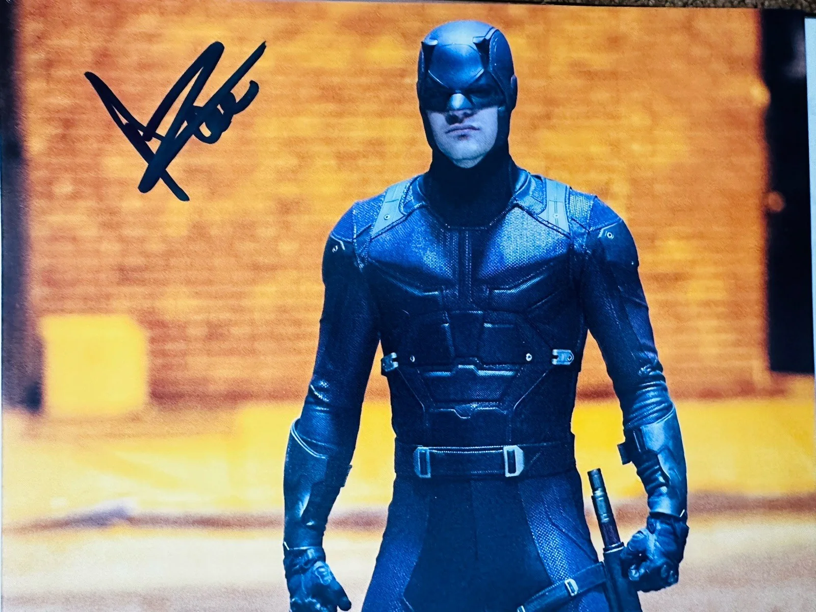 charlie cox — Charlie Cox signed Marvel Daredevil 8x10 photo In Person. Proof. Avengers, image 5