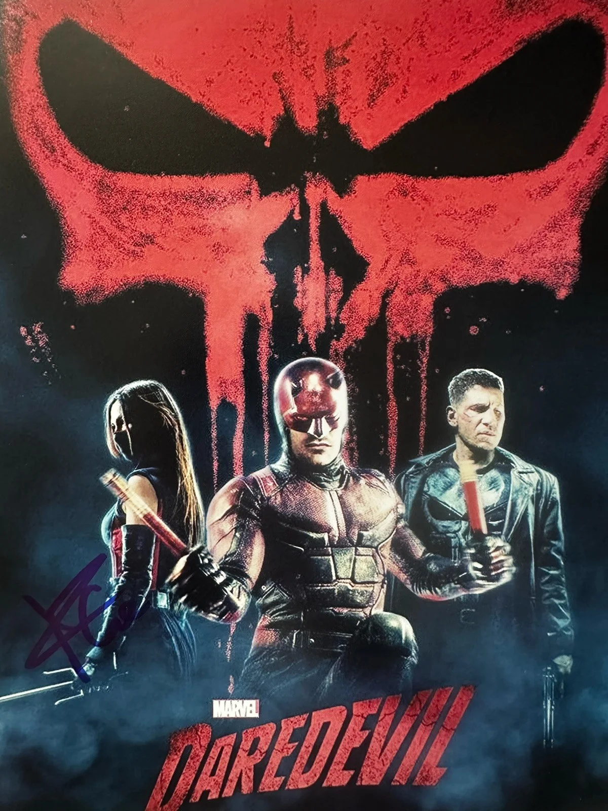 charlie cox — Charlie Cox signed Marvel Daredevil 8x10 photo In Person. Proof. Avengers
