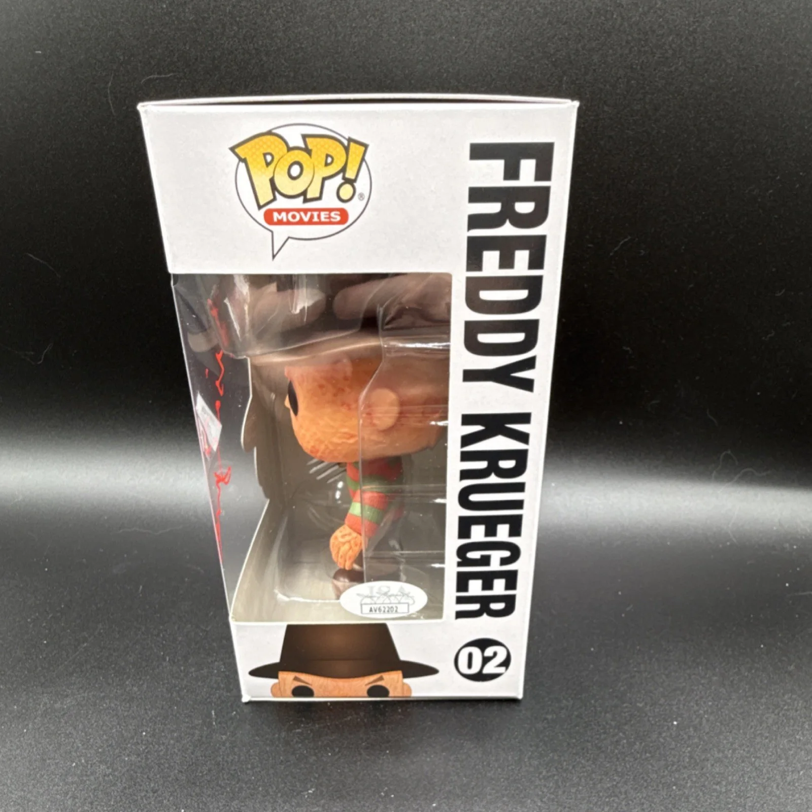 Funko Pop A Nightmare on Elm Street Freddy Krueger #02 Signed by Lisa Zane, image 2