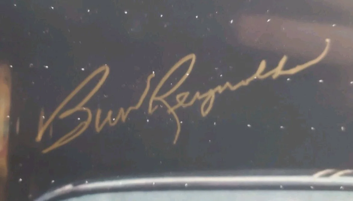 Burt Reynolds — NICE Framed & Matted Burt Reynolds "Bandit" 16x20 Photo BAS COA Signed, image 2