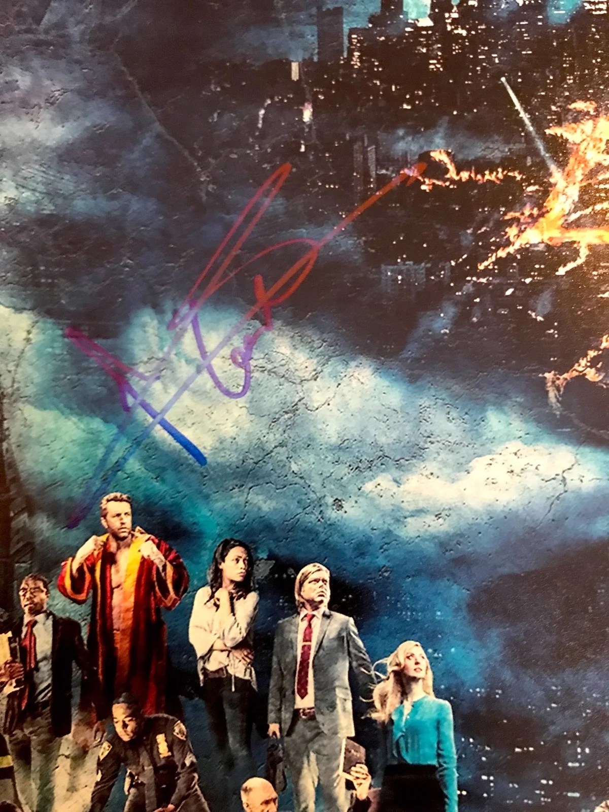 charlie cox — Charlie Cox signed Marvel Daredevil 11x14 Big photo In Person. Proof, image 5