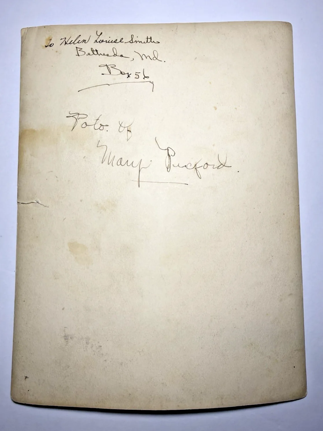 Mary Pickford — Mary Pickford Signed Photograph Canadian American Silent Film Era Actress, изображение 4