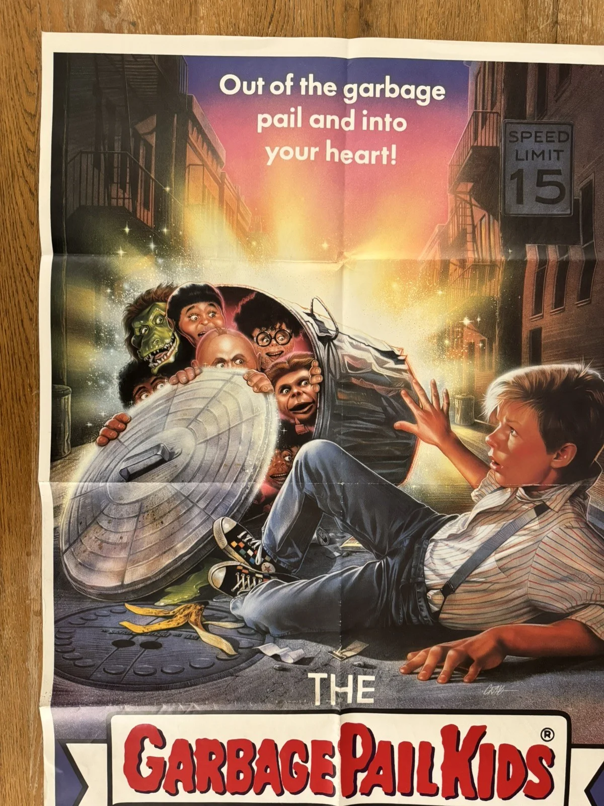 Garbage Pail Kids Original Video Shop VHS Poster 1987 Extremely Rare, изображение 2