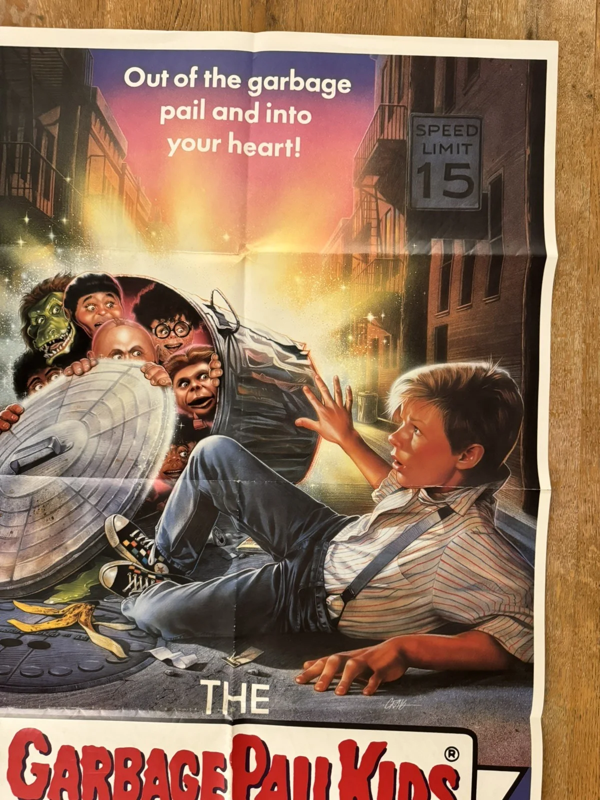Garbage Pail Kids Original Video Shop VHS Poster 1987 Extremely Rare, изображение 4