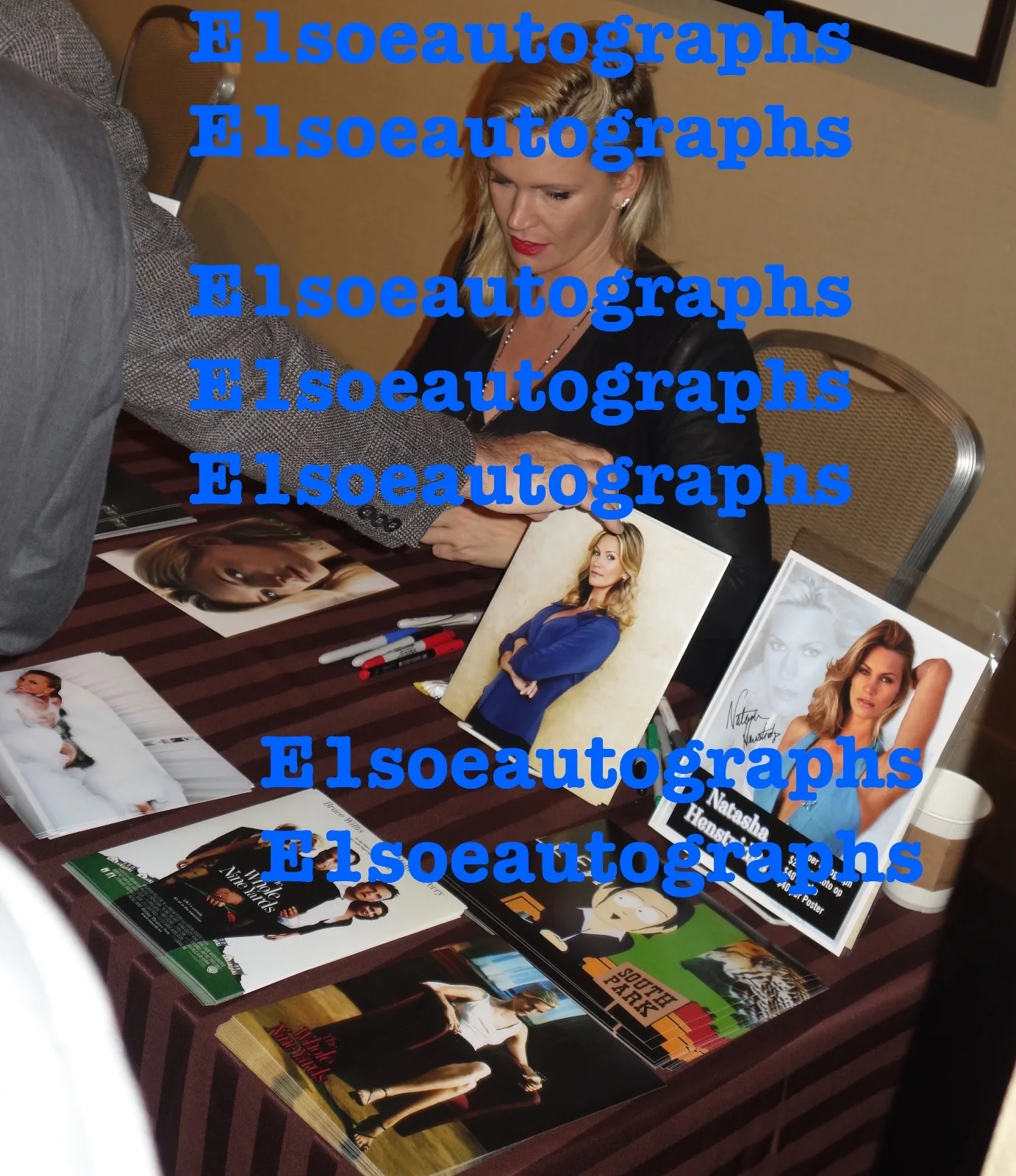 Natasha Henstridge — Natasha Henstridge signed 8x10 photo - In Person Exact Proof - Species, изображение 3