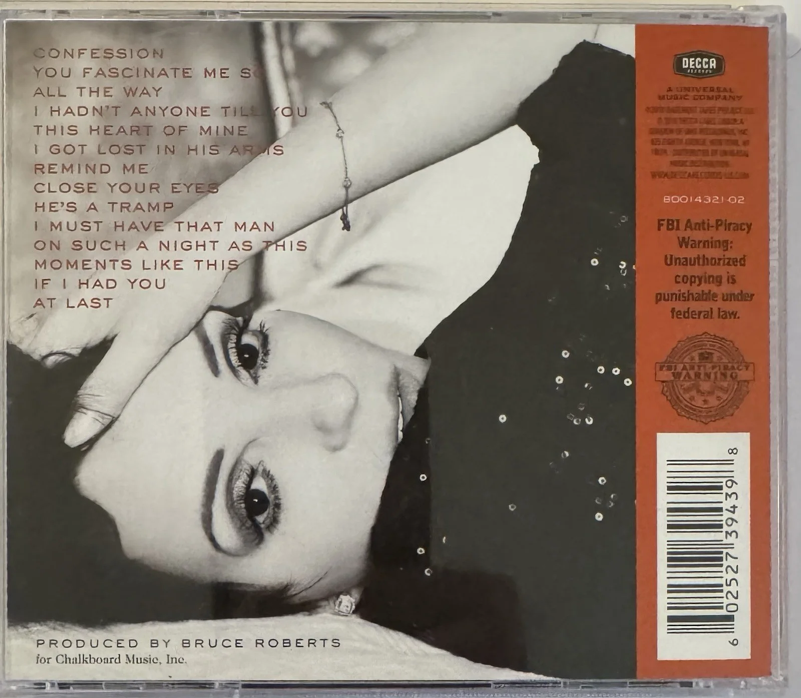 Liza Minnelli Signed Autographed Cd Confessions, image 2