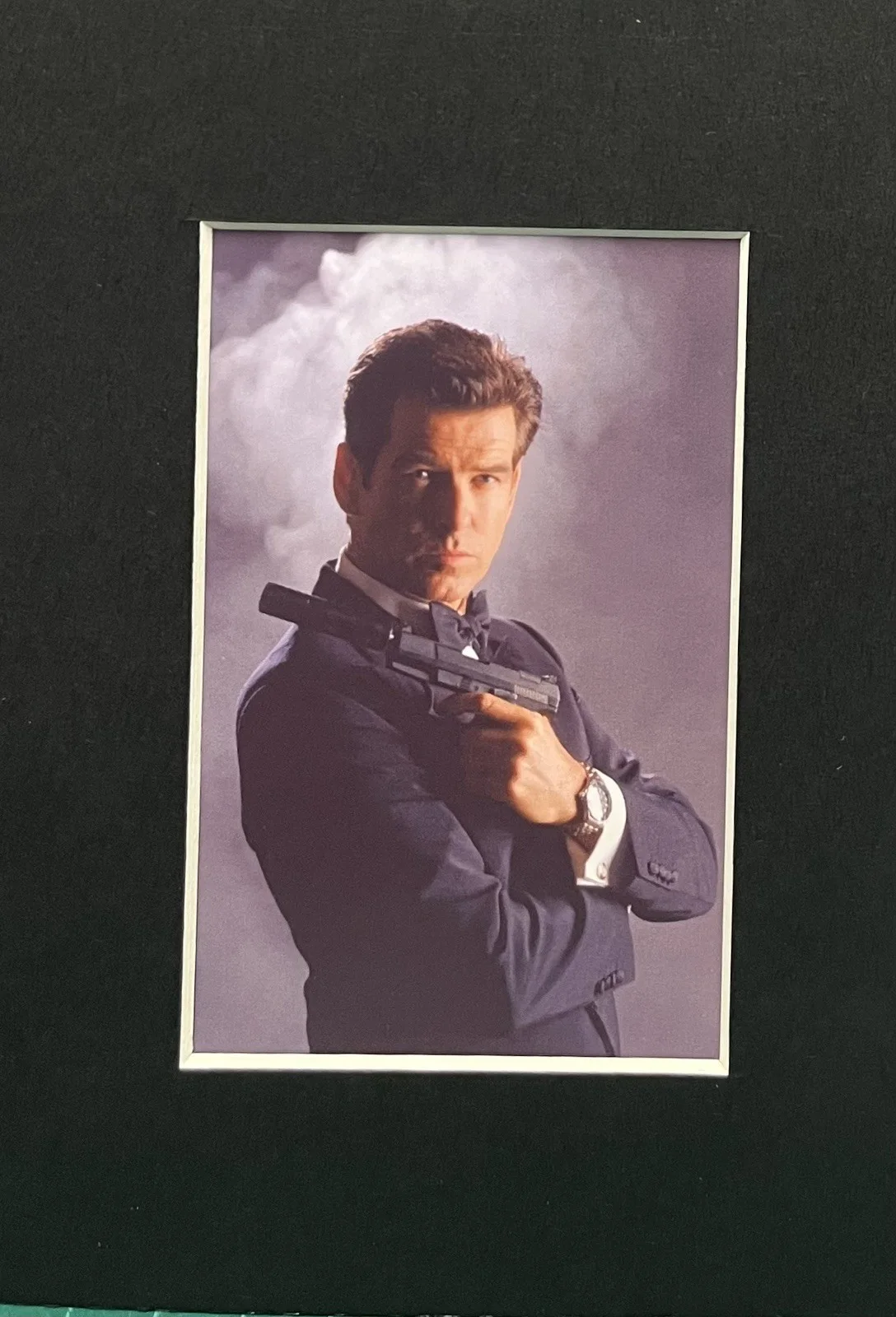 007 JAMES BOND THE WORLD IS NOT ENOUGH 35mm Film Cell Mounted Display, изображение 2